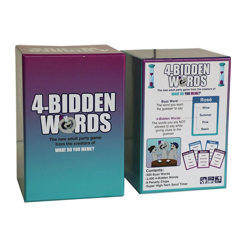 4-Bidden Words | Card Merchant Takapuna
