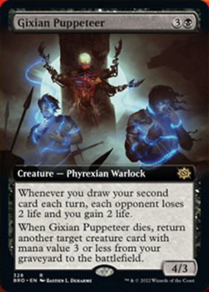 Gixian Puppeteer (Extended Art) [The Brothers' War] | Card Merchant Takapuna