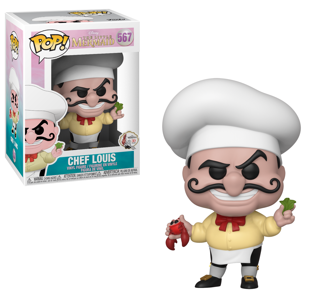 Little Mermaid - Chef Louis Pop! 567 | Card Merchant Takapuna