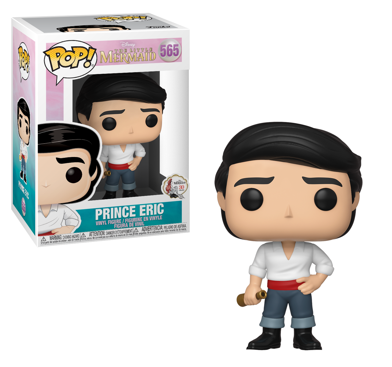 Little Mermaid - Prince Eric Pop! 565 | Card Merchant Takapuna