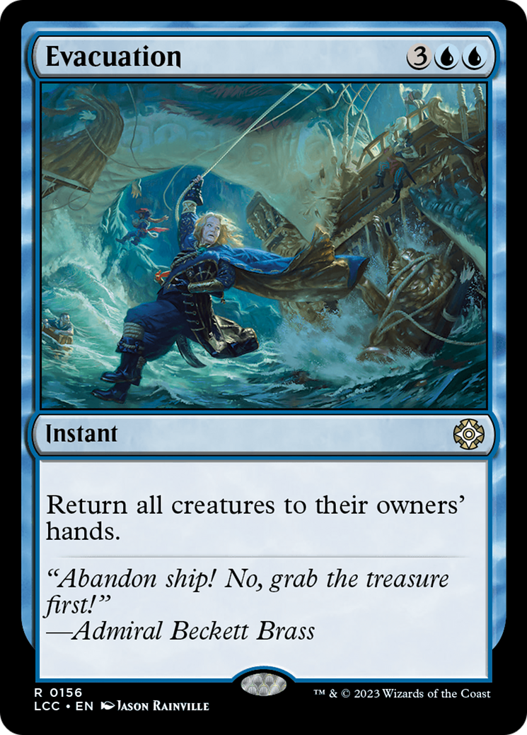 Evacuation [The Lost Caverns of Ixalan Commander] | Card Merchant Takapuna