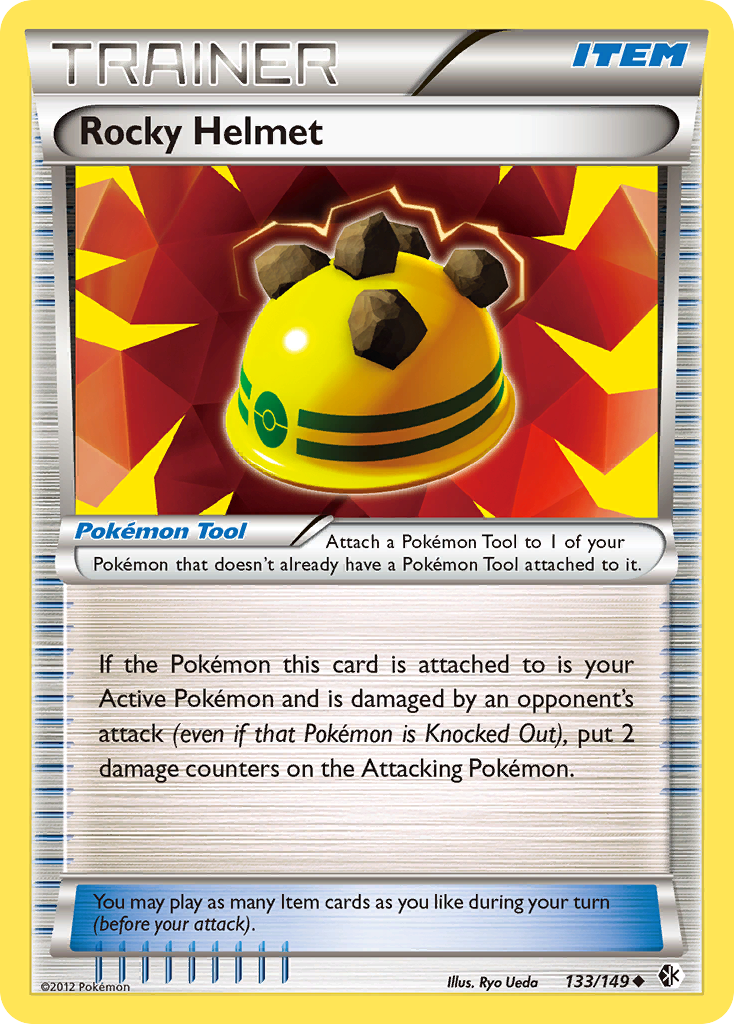 Rocky Helmet (133/149) [Black & White: Boundaries Crossed] | Card Merchant Takapuna