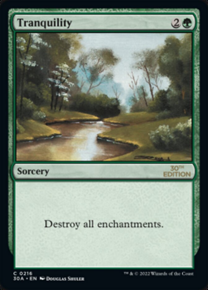 Tranquility [30th Anniversary Edition] | Card Merchant Takapuna