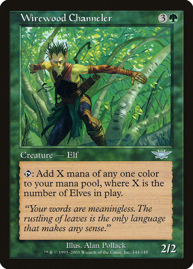 Wirewood Channeler [Legions] | Card Merchant Takapuna