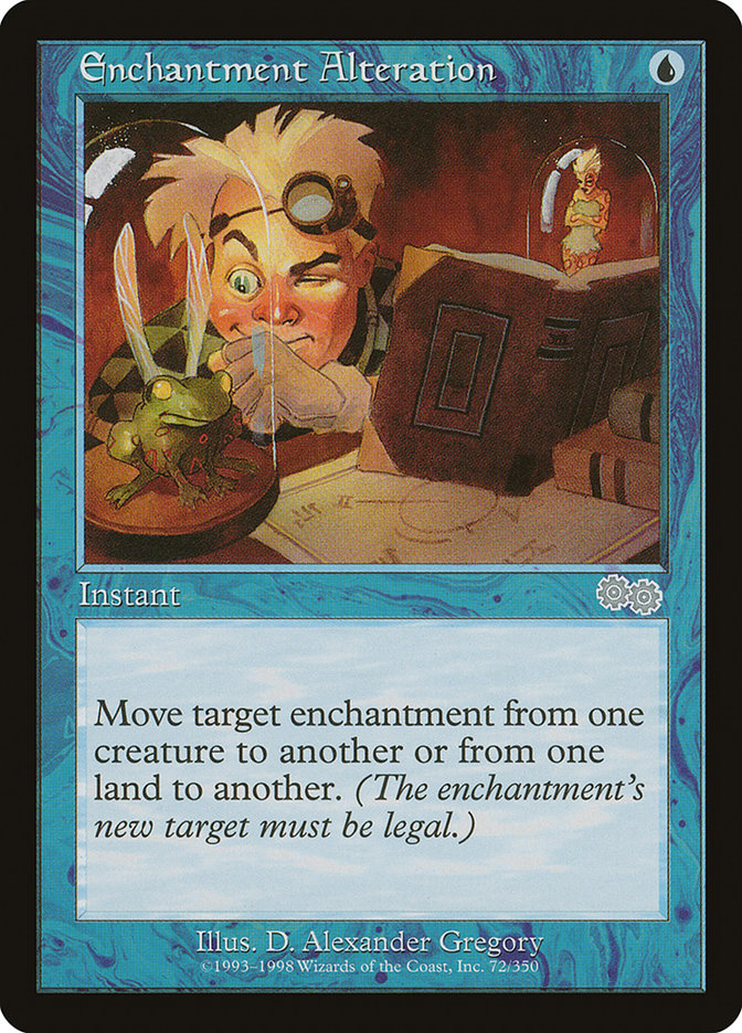 Enchantment Alteration [Urza's Saga] | Card Merchant Takapuna
