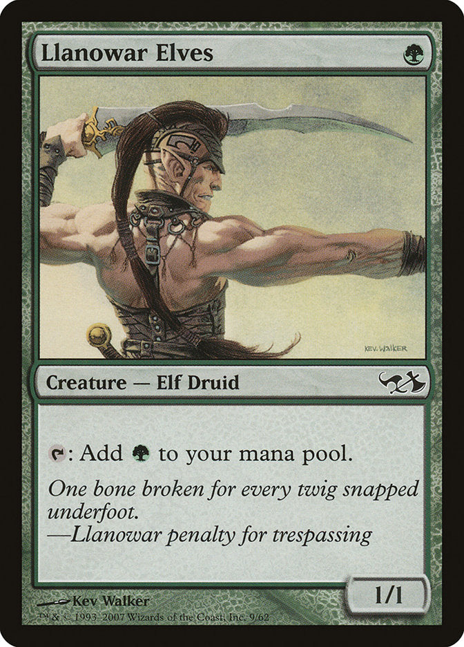Llanowar Elves [Duel Decks: Elves vs. Goblins] | Card Merchant Takapuna