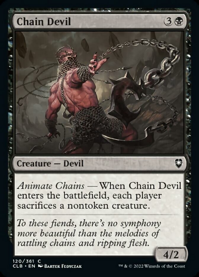 Chain Devil [Commander Legends: Battle for Baldur's Gate] | Card Merchant Takapuna