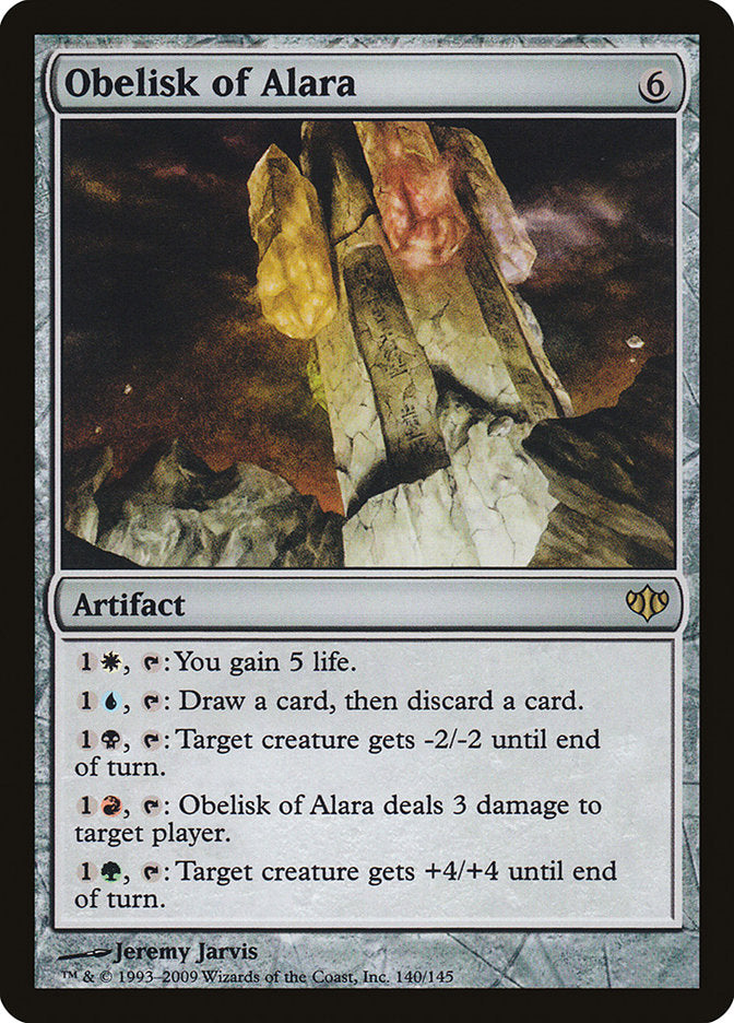 Obelisk of Alara [Conflux] | Card Merchant Takapuna