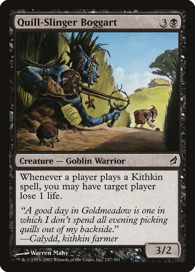 Quill-Slinger Boggart [Lorwyn] | Card Merchant Takapuna