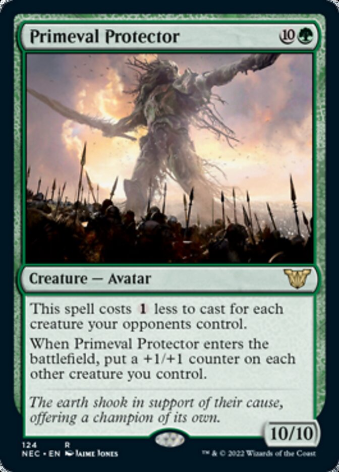 Primeval Protector [Kamigawa: Neon Dynasty Commander] | Card Merchant Takapuna