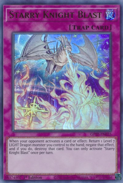 Starry Knight Blast [GFTP-EN035] Ultra Rare | Card Merchant Takapuna