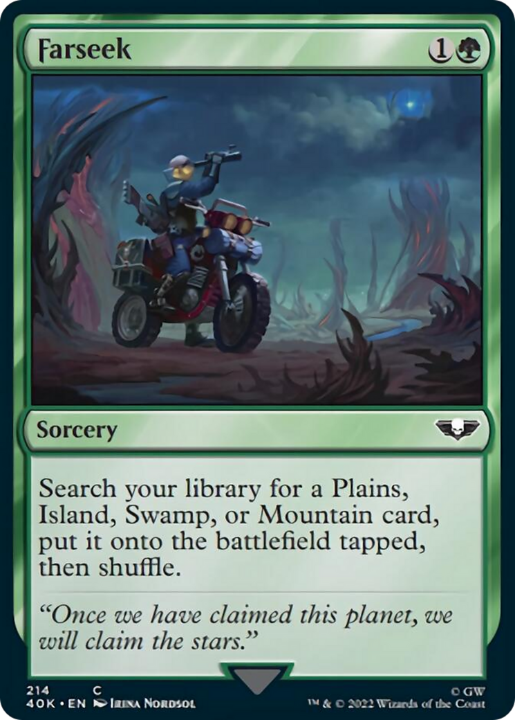 Farseek [Warhammer 40,000] | Card Merchant Takapuna