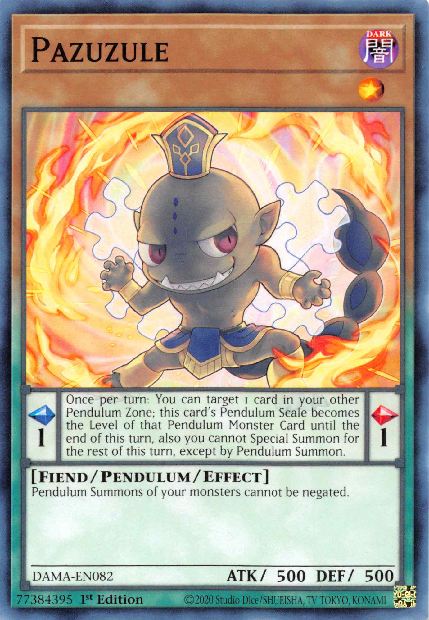 Pazuzule [DAMA-EN082] Common | Card Merchant Takapuna
