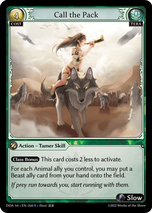 Call the Pack (268) [Dawn of Ashes: 1st Edition] | Card Merchant Takapuna