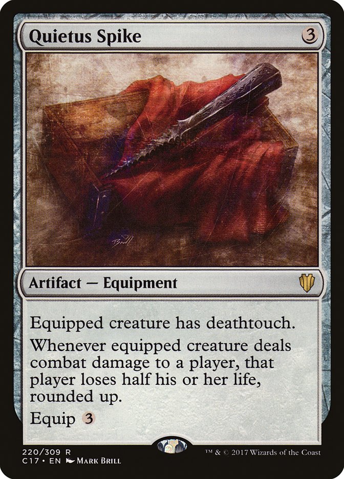 Quietus Spike [Commander 2017] | Card Merchant Takapuna