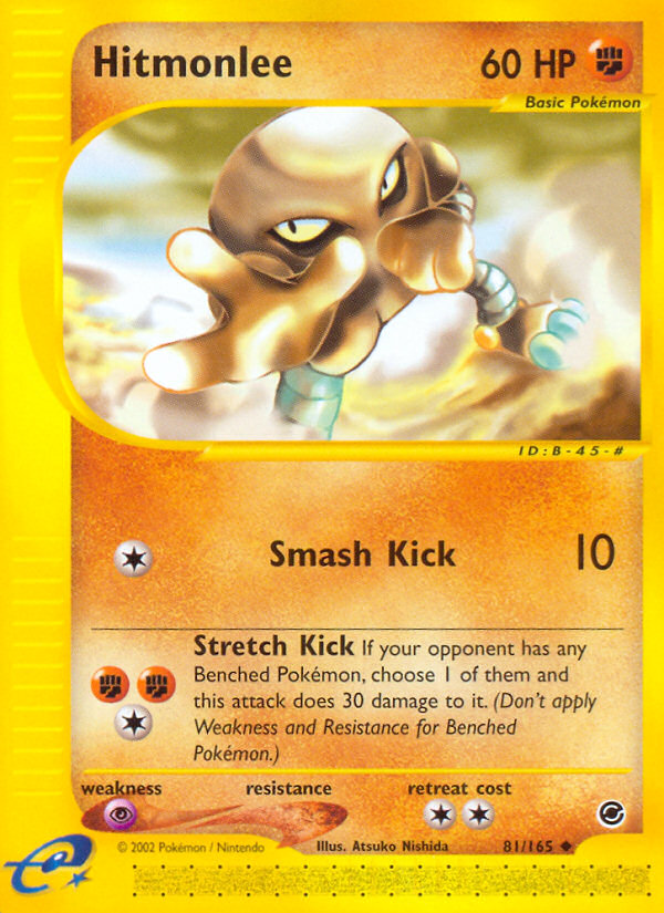 Hitmonlee (81/165) [Expedition: Base Set] | Card Merchant Takapuna