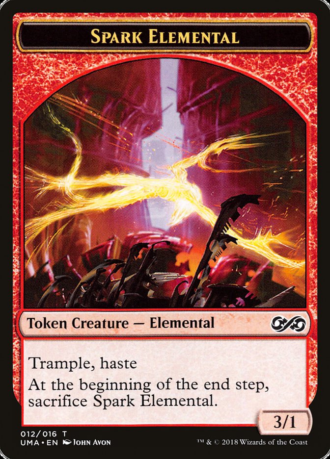 Spark Elemental Token [Ultimate Masters Tokens] | Card Merchant Takapuna