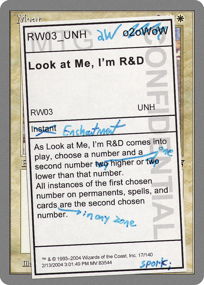 Look at Me, I'm R&D [Unhinged] | Card Merchant Takapuna