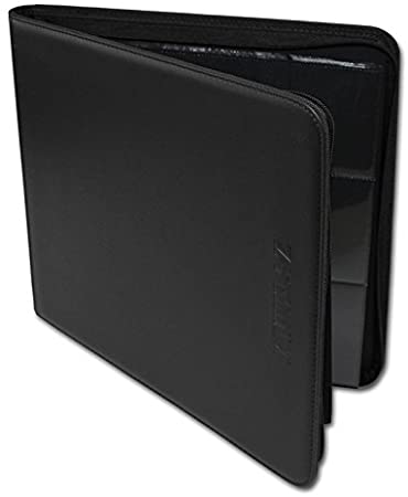 BCW Zipper-Folio LX 12-Pocket - Black | Card Merchant Takapuna