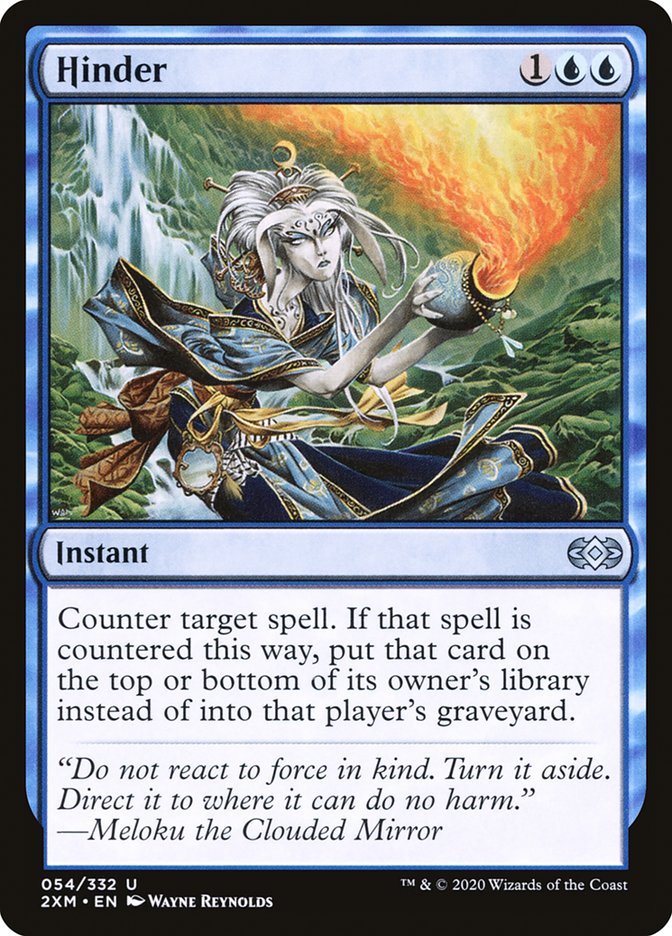 Hinder [Double Masters] | Card Merchant Takapuna