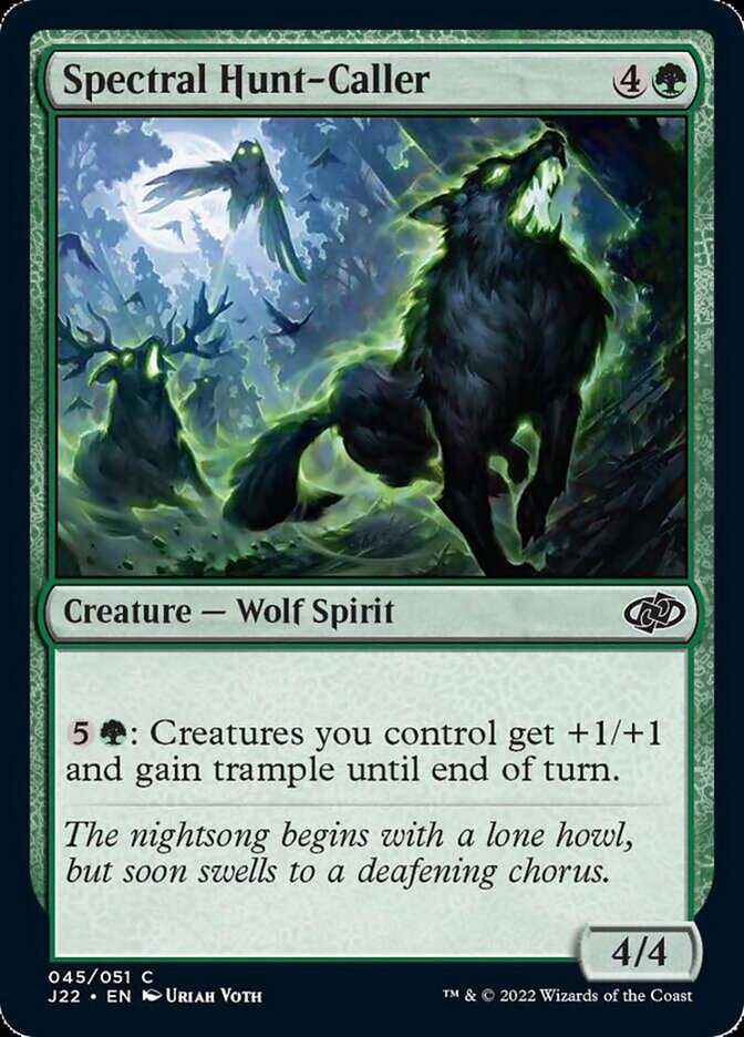 Spectral Hunt-Caller [Jumpstart 2022] | Card Merchant Takapuna