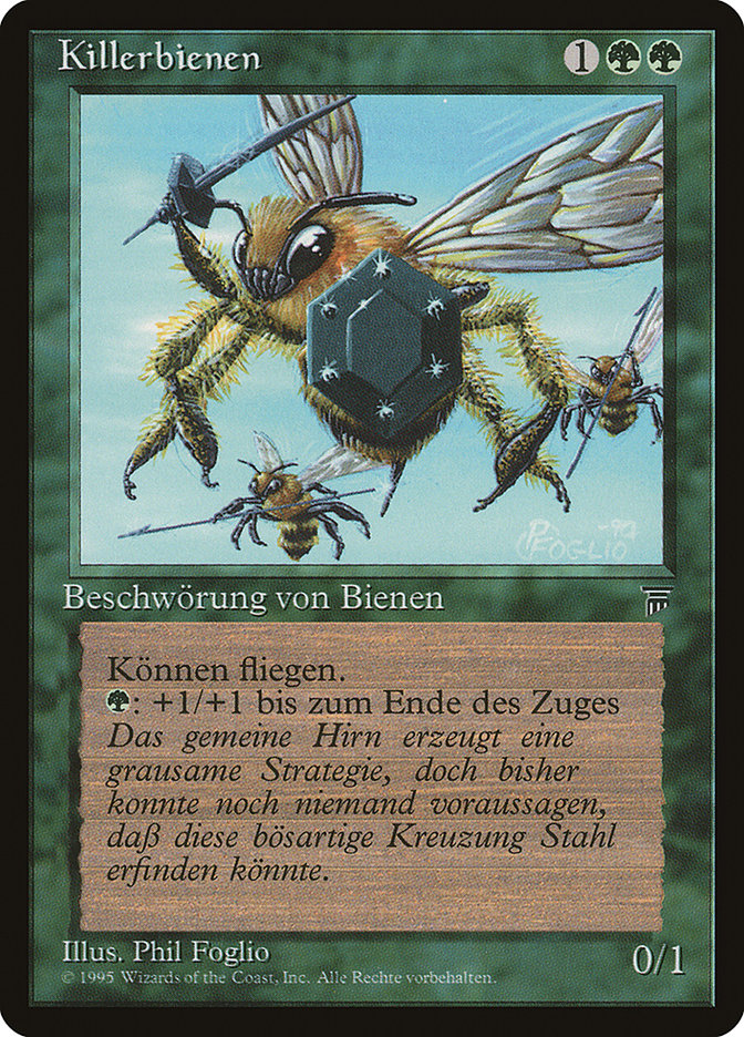 Killer Bees (German) - "Killerbienen" [Renaissance] | Card Merchant Takapuna