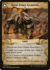 Golden Guardian // Gold-Forge Garrison [Rivals of Ixalan] | Card Merchant Takapuna