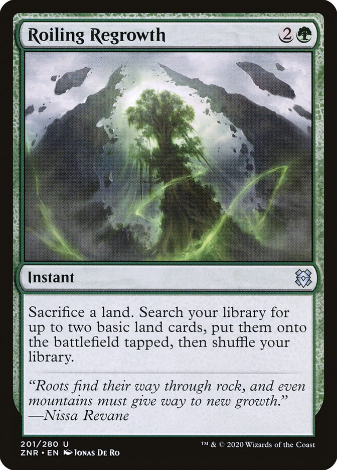Roiling Regrowth [Zendikar Rising] | Card Merchant Takapuna