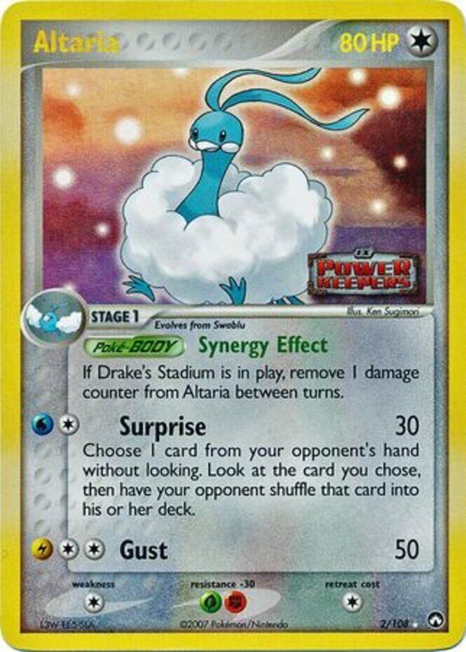 Altaria (2/108) (Stamped) [EX: Power Keepers] | Card Merchant Takapuna