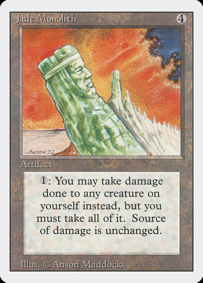 Jade Monolith [Revised Edition] | Card Merchant Takapuna