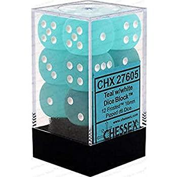 Chessex 12-Die Set - Frosted | Card Merchant Takapuna
