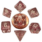 Mini Polyhedral Dice Set: Ethereal Light Purple | Card Merchant Takapuna