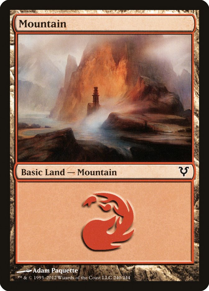 Mountain (240) [Avacyn Restored] | Card Merchant Takapuna