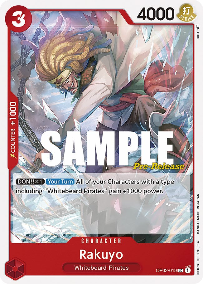 Rakuyo [Paramount War Pre-Release Cards] | Card Merchant Takapuna