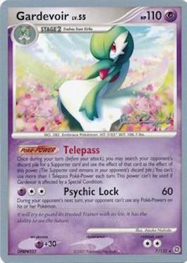 Gardevoir LV.55 (7/132) (Psychic Lock - Jason Klaczynski) [World Championships 2008] | Card Merchant Takapuna
