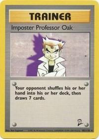 Imposter Professor Oak (102) [Base Set 2] | Card Merchant Takapuna