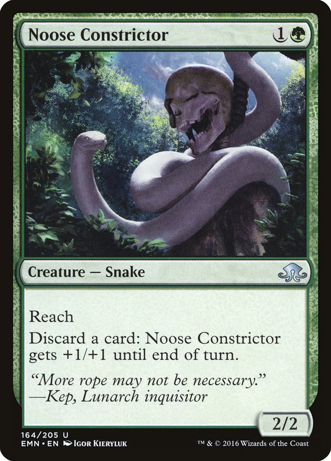 Noose Constrictor [Eldritch Moon] | Card Merchant Takapuna