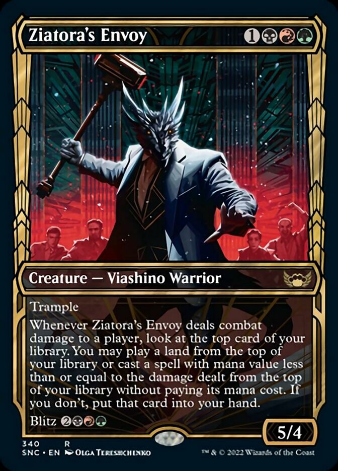 Ziatora's Envoy (Showcase Golden Age) [Streets of New Capenna] | Card Merchant Takapuna