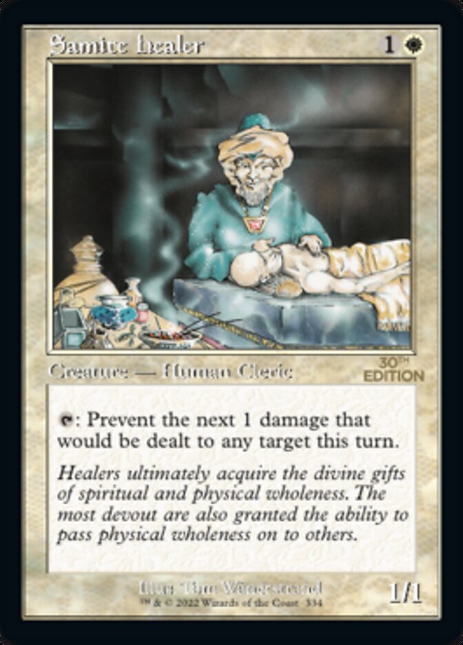 Samite Healer (Retro) [30th Anniversary Edition] | Card Merchant Takapuna