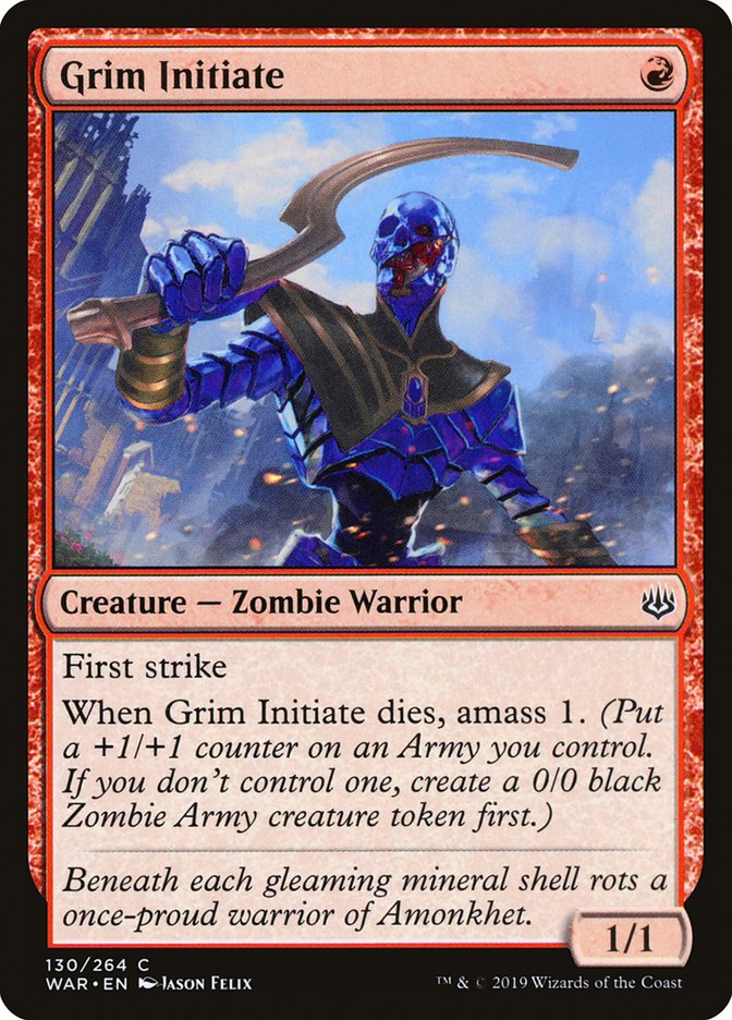 Grim Initiate [War of the Spark] | Card Merchant Takapuna