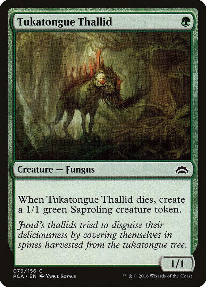 Tukatongue Thallid [Planechase Anthology] | Card Merchant Takapuna