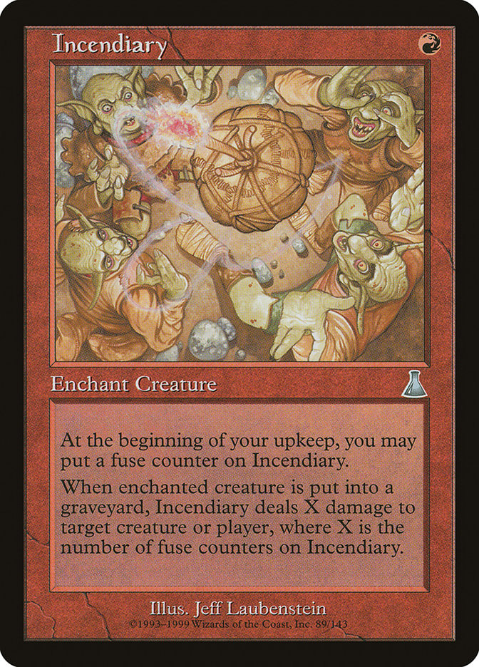 Incendiary [Urza's Destiny] | Card Merchant Takapuna