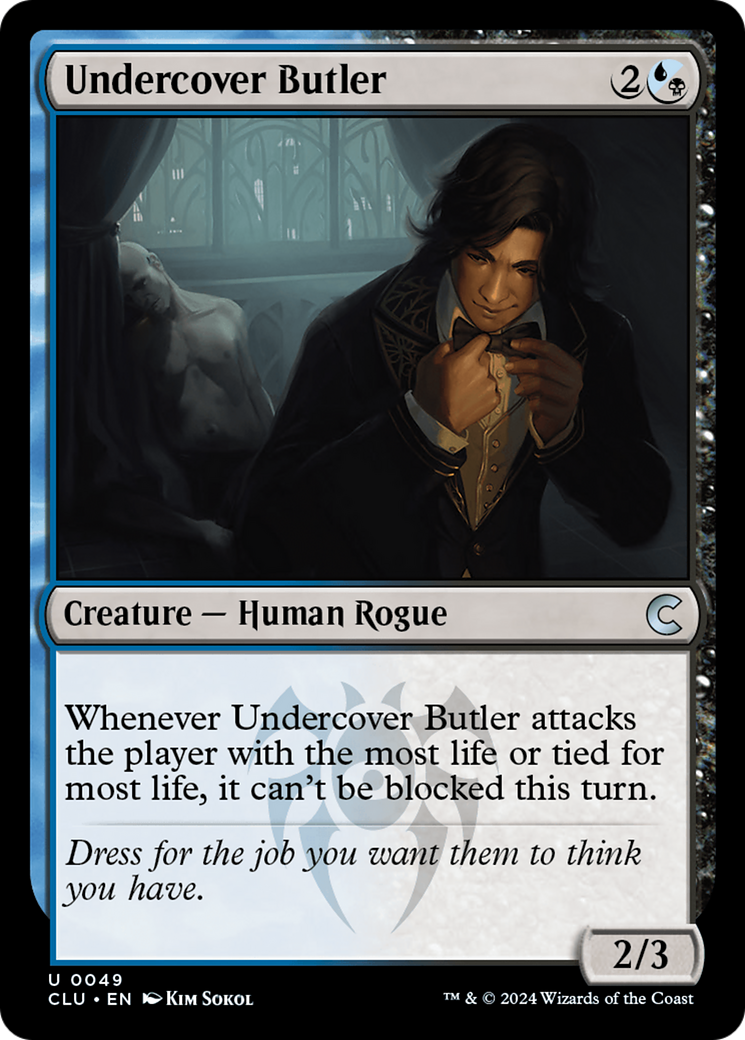 Undercover Butler [Ravnica: Clue Edition] | Card Merchant Takapuna