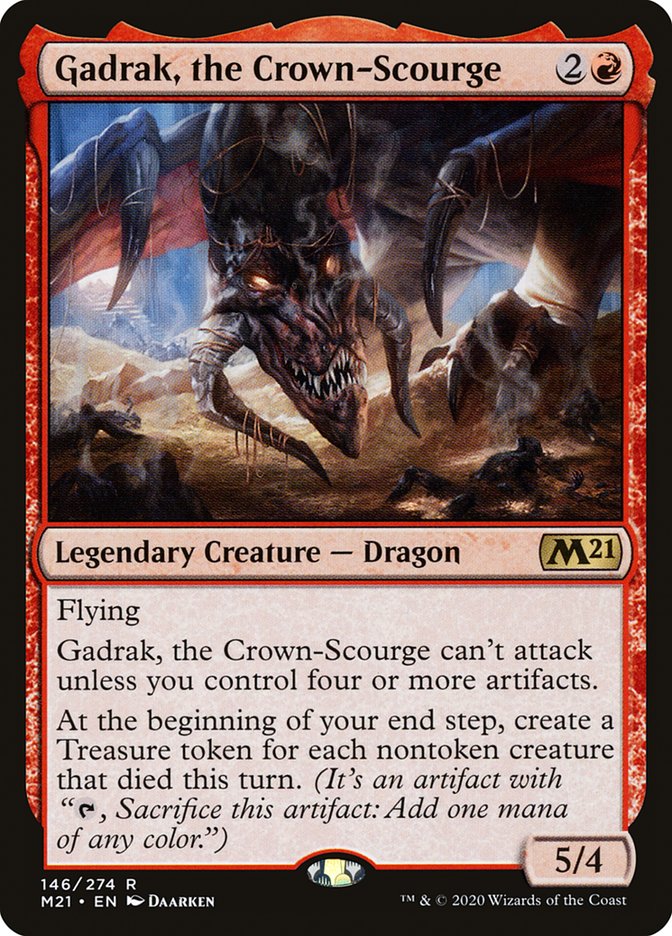 Gadrak, the Crown-Scourge [Core Set 2021] | Card Merchant Takapuna