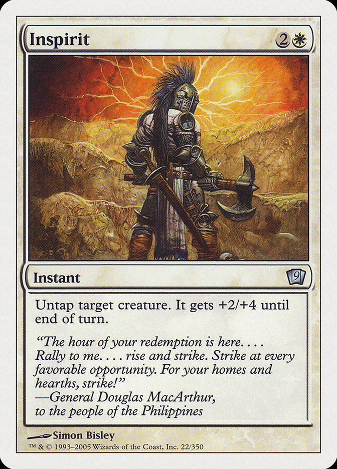 Inspirit [Ninth Edition] | Card Merchant Takapuna