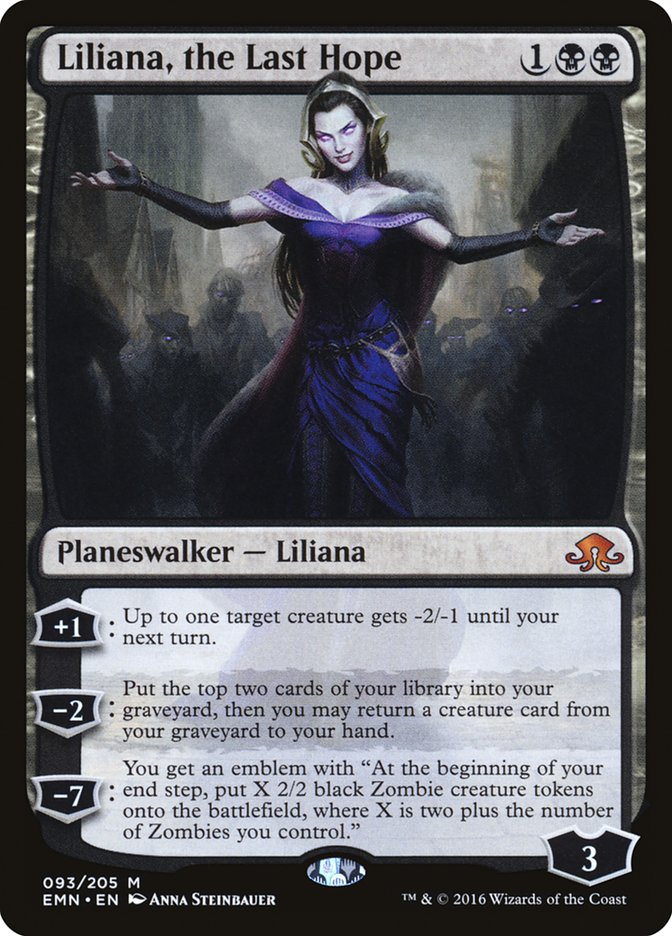 Liliana, the Last Hope [Eldritch Moon] | Card Merchant Takapuna