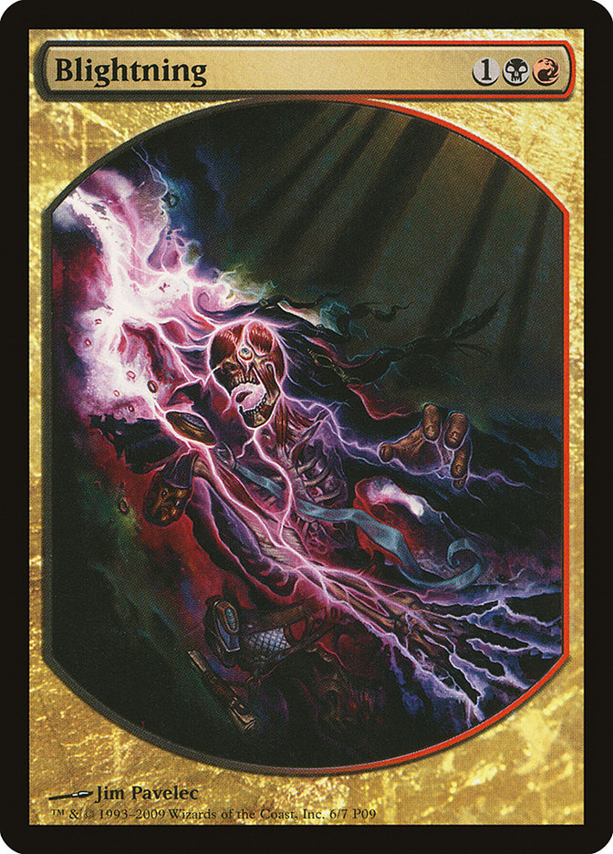 Blightning [Magic Player Rewards 2009] | Card Merchant Takapuna