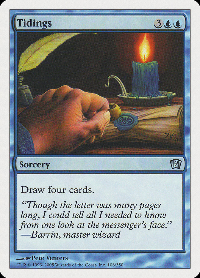 Tidings [Ninth Edition] | Card Merchant Takapuna