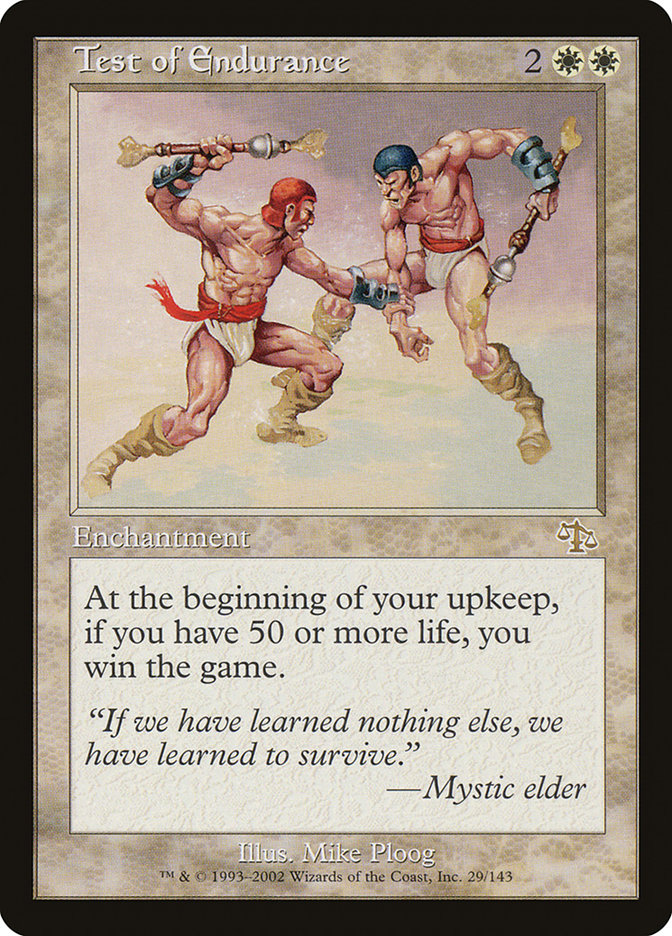 Test of Endurance [Judgment] | Card Merchant Takapuna