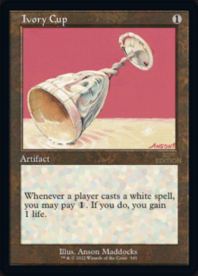 Ivory Cup (Retro) [30th Anniversary Edition] | Card Merchant Takapuna